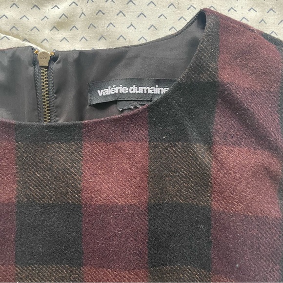 Valerie Dumaine plaid shift dress - Picture 3 of 5